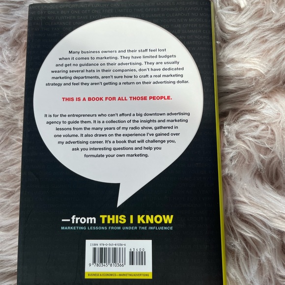 ‼️CLOSET CLEAR-OUT SALE‼️🎉 🎉NWOT Terry O’Riley “Marketing Lessons From Under…” - Picture 2 of 4